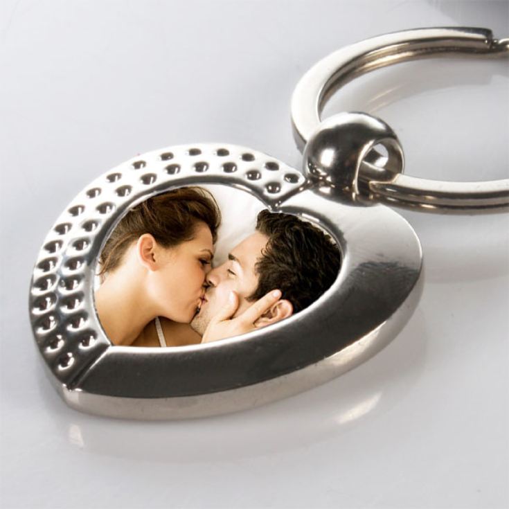 Personalised Heart Keyring product image