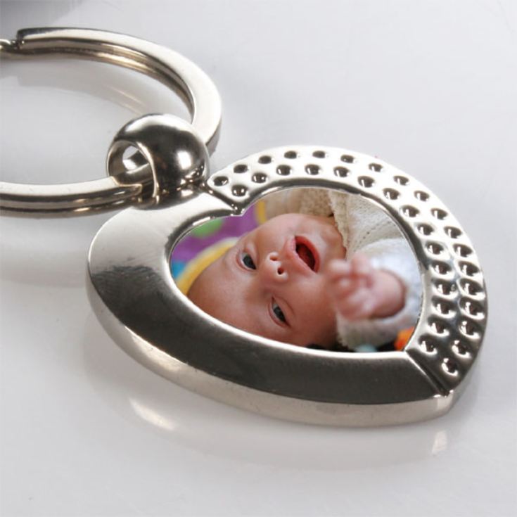 Personalised Heart Keyring product image