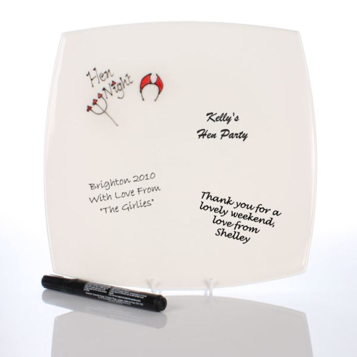 Hen Night Signature Plate product image