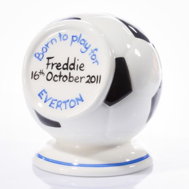 Personalised Football Money Box product image