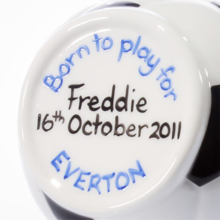 Personalised Football Money Box product image