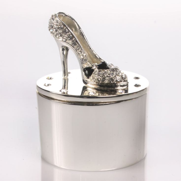 Engraved High Heeled Shoe Trinket Box product image