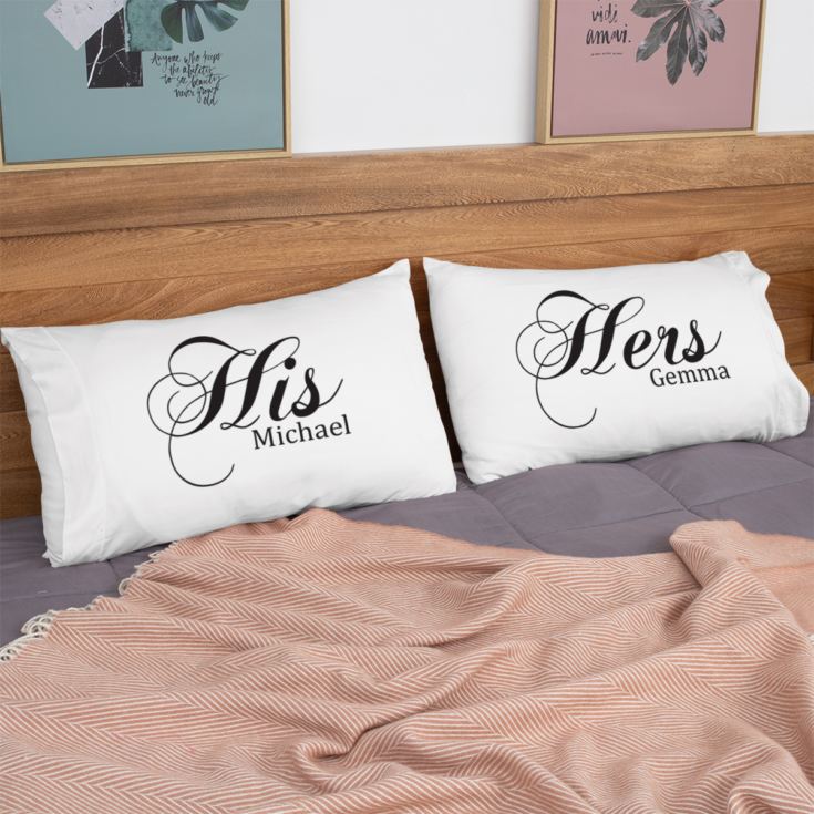 Valentines His & Hers Pillowcases product image