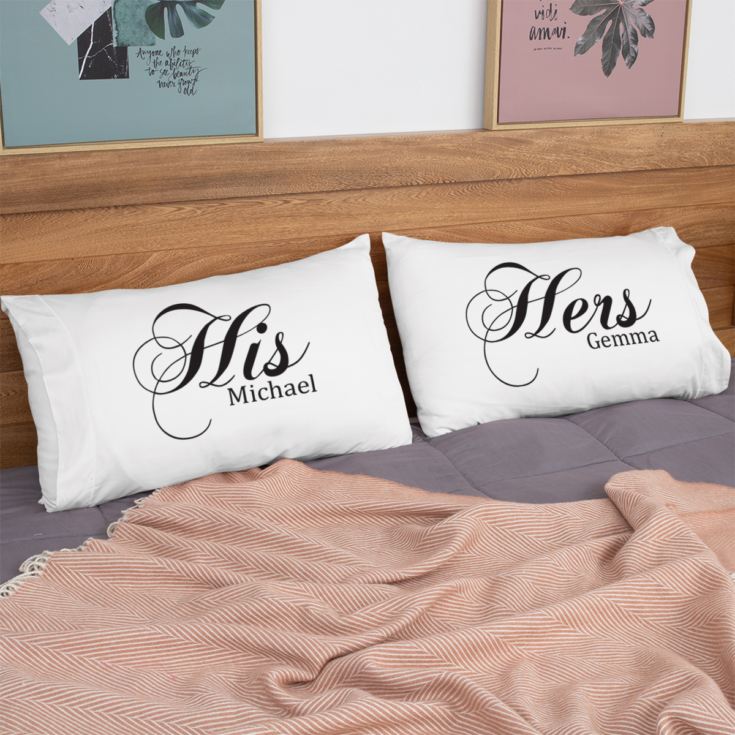 His & Hers Pillowcases product image