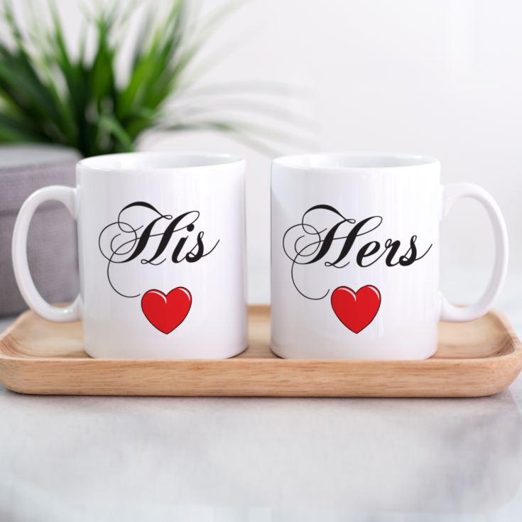 Valentines Couple Personalised Mugs product image