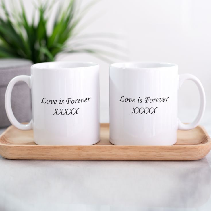 Valentines Couple Personalised Mugs product image