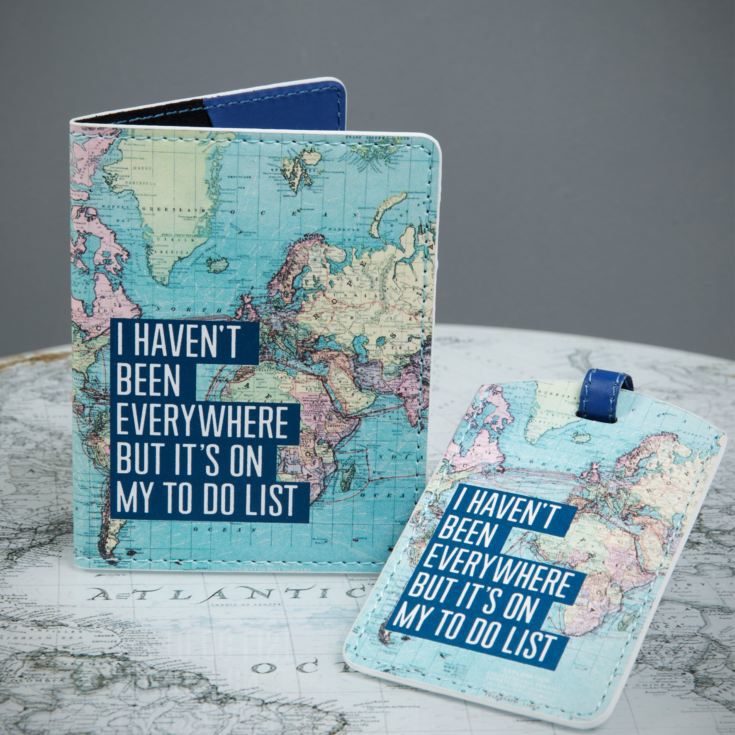 Retirement Passport Cover With Luggage Tag product image