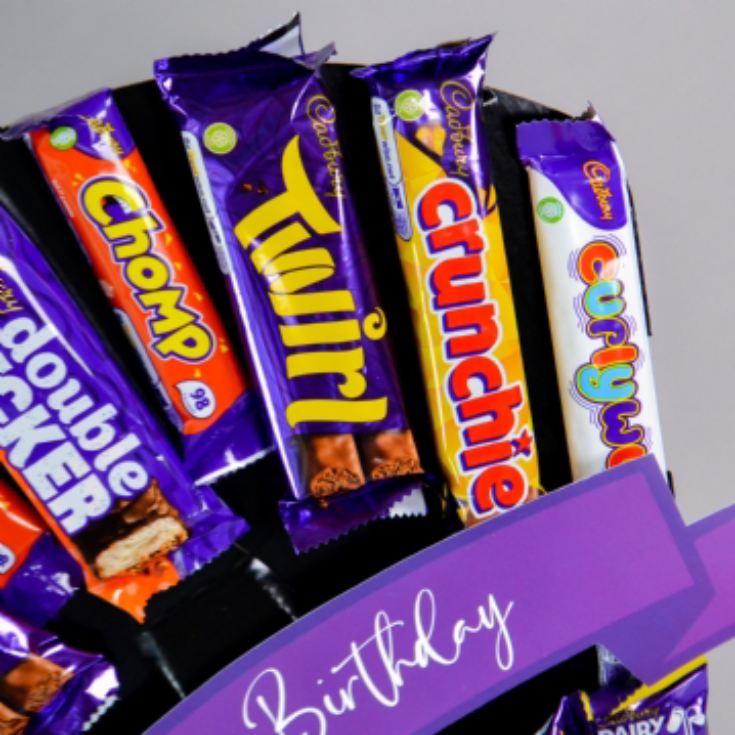 Happy Birthday Cadbury Variety Chocolate Bouquet