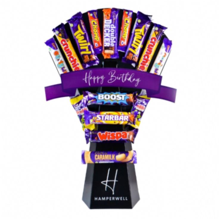 Happy Birthday Cadbury Variety Chocolate Bouquet