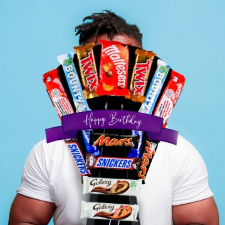 Happy Birthday Mars Variety Chocolate Bouquet product image