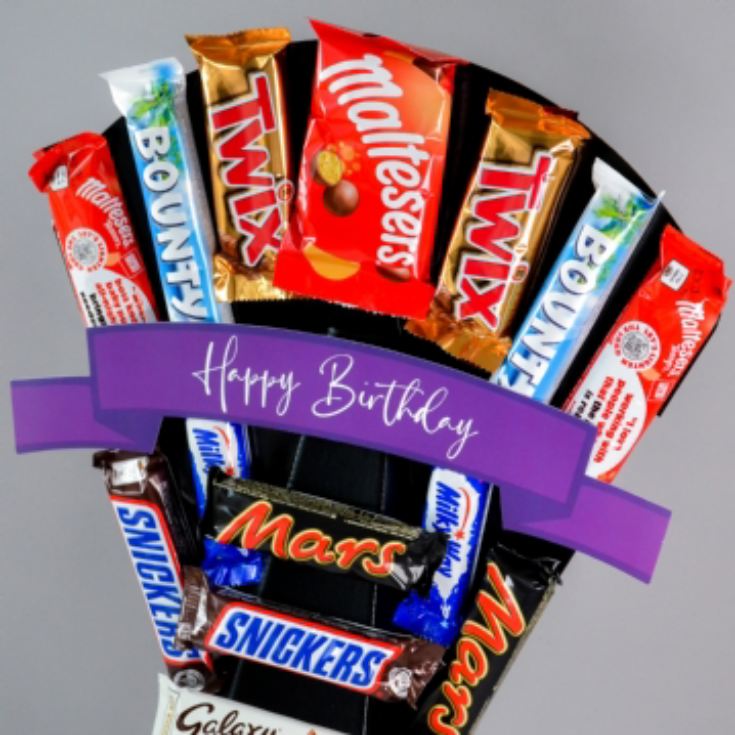 Happy Birthday Mars Variety Chocolate Bouquet product image