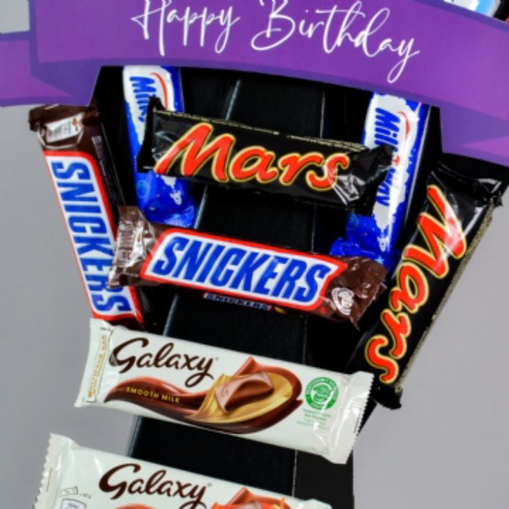 Happy Birthday Mars Variety Chocolate Bouquet product image