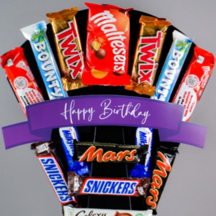 Happy Birthday Mars Variety Chocolate Bouquet product image