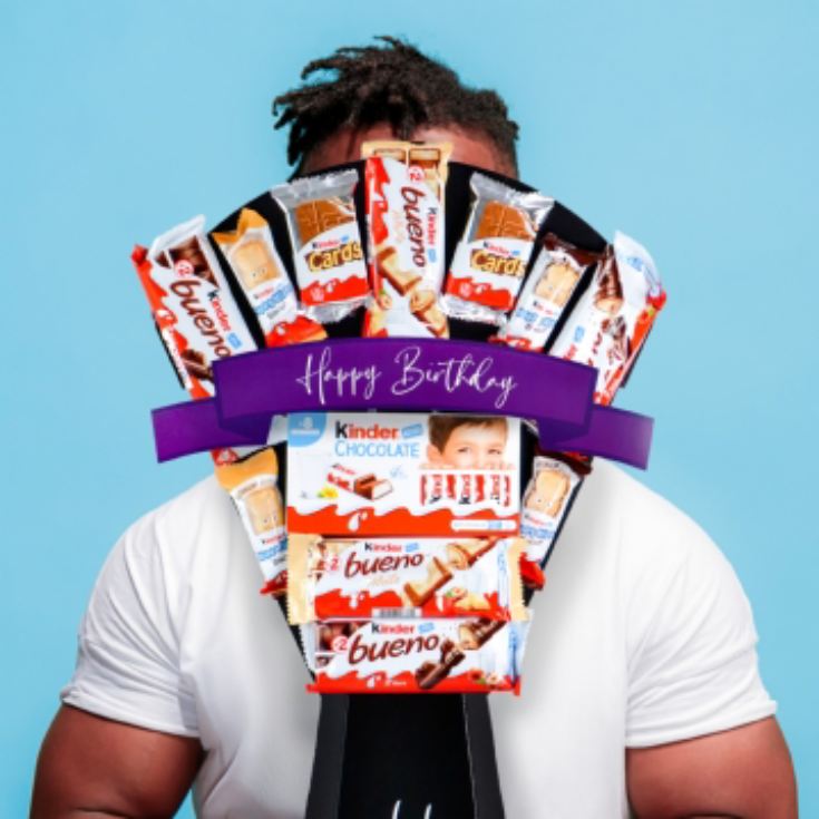 Happy Birthday Kinder Variety Chocolate Bouquet product image