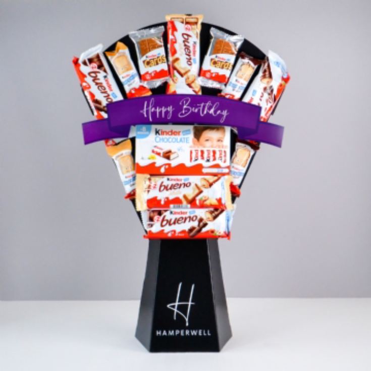 Happy Birthday Kinder Variety Chocolate Bouquet product image