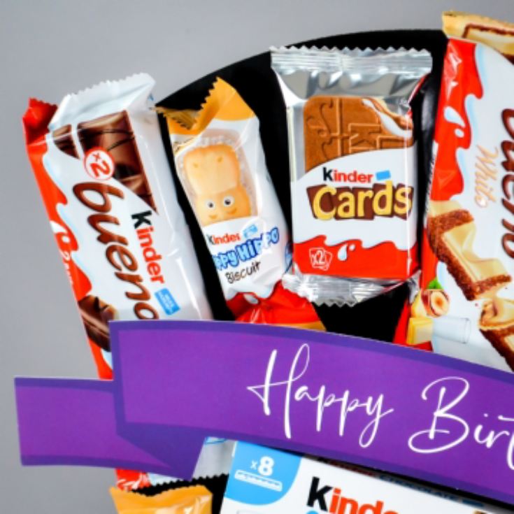 Happy Birthday Kinder Variety Chocolate Bouquet product image