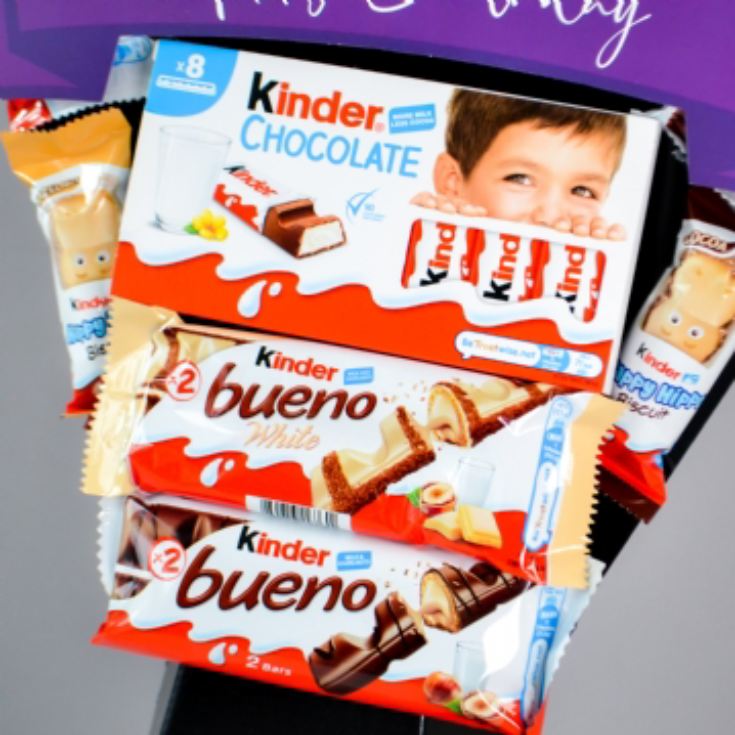 Happy Birthday Kinder Variety Chocolate Bouquet product image
