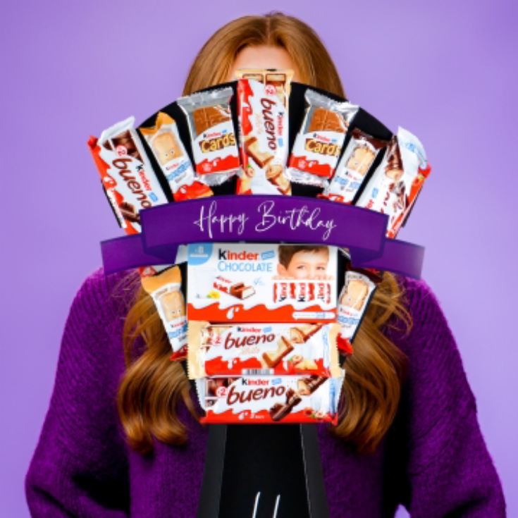 Happy Birthday Kinder Variety Chocolate Bouquet product image