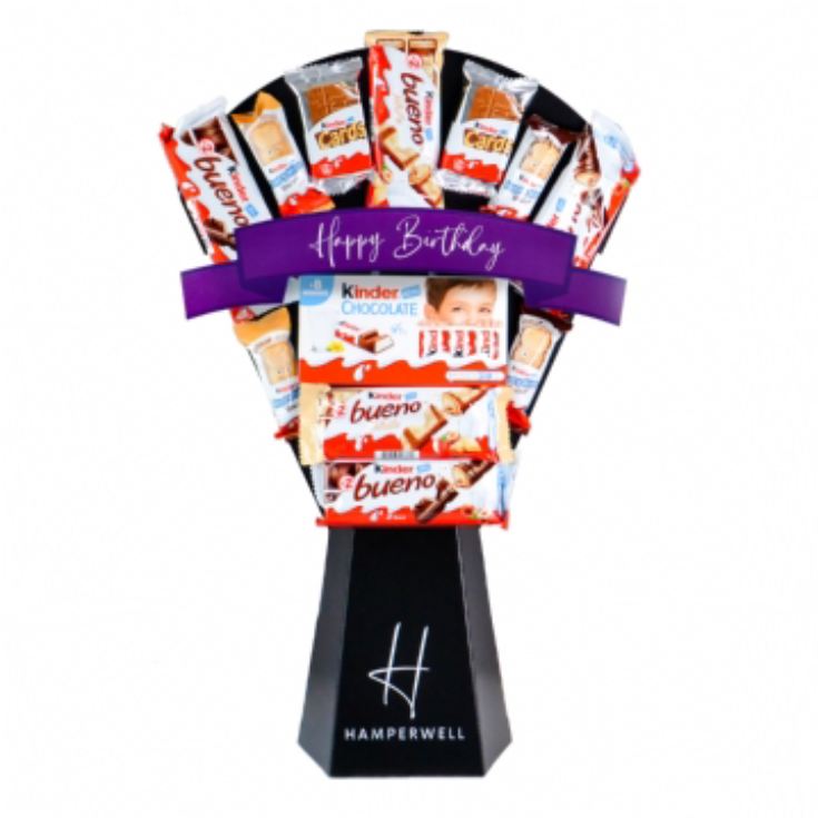 Happy Birthday Kinder Variety Chocolate Bouquet product image