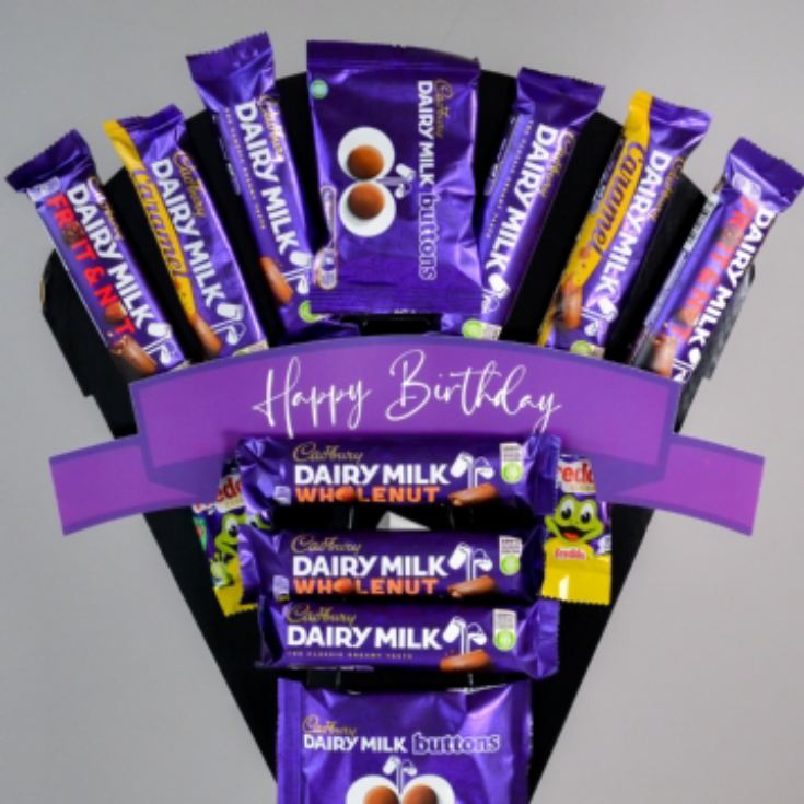 Happy Birthday Dairy Milk Chocolate Bouquet product image