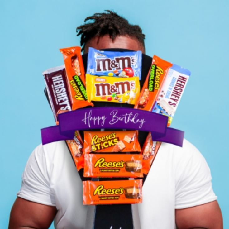 Happy Birthday Big USA Chocolate Bouquet product image