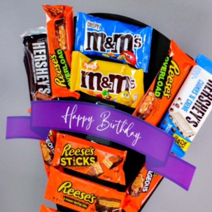 Happy Birthday Big USA Chocolate Bouquet product image