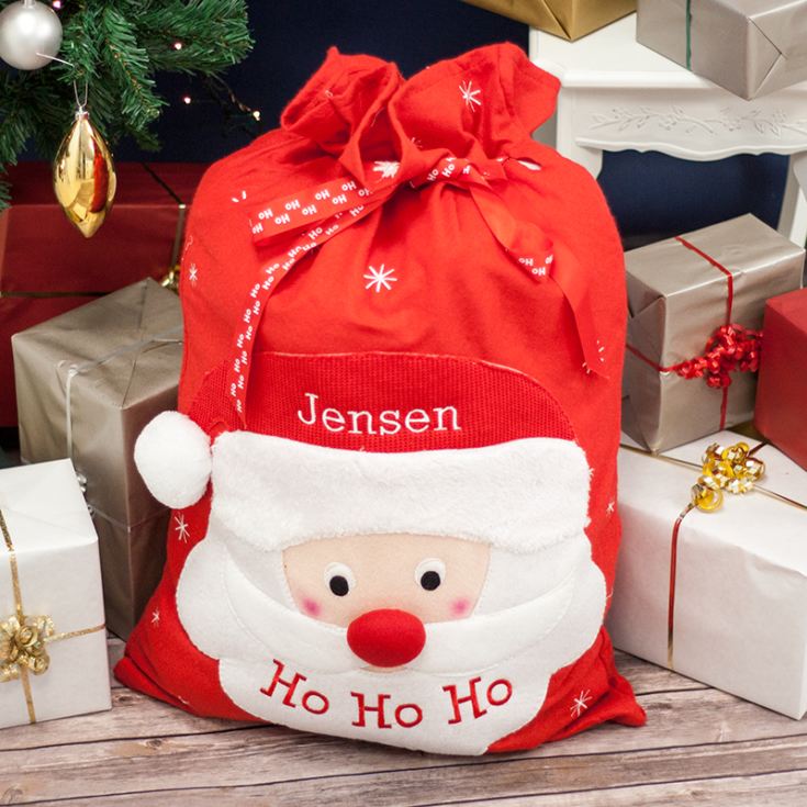 Personalised Embroidered Santa Sack product image