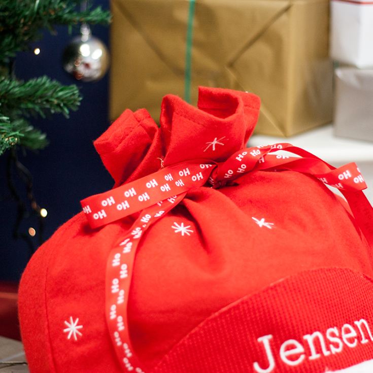 Personalised Embroidered Santa Sack product image