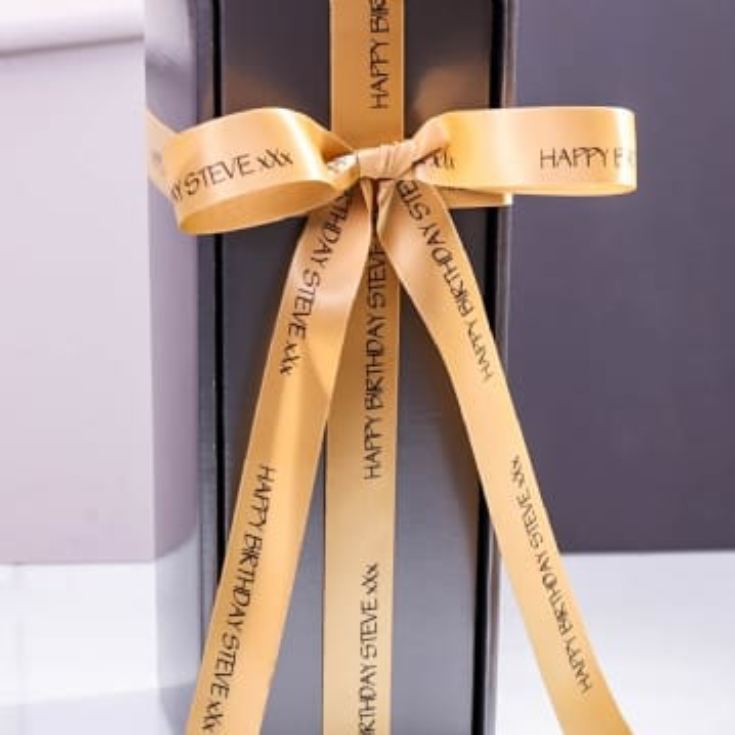 La Delfina Prosecco & Gift Box with Personalised Ribbon product image