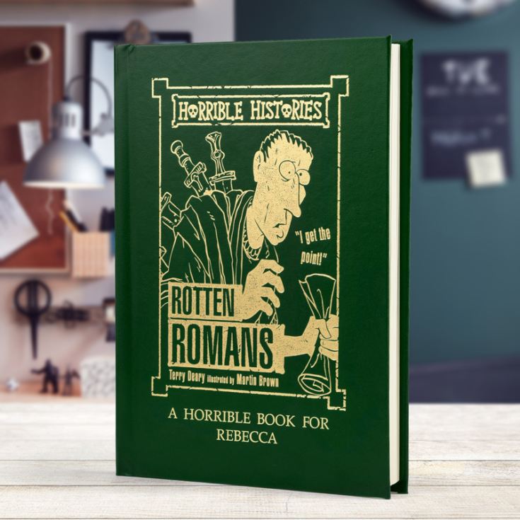 Horrible Histories Rotten Romans - Personalised Book product image