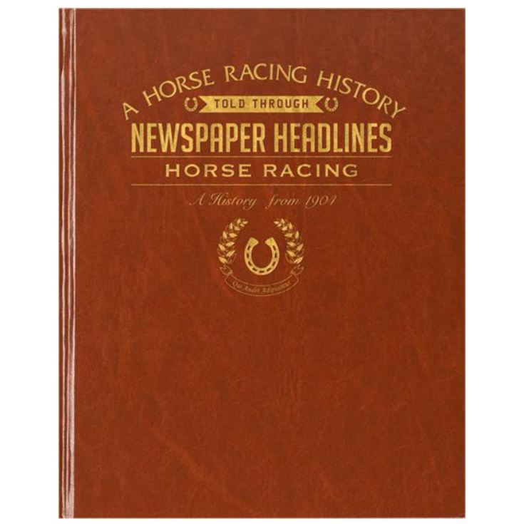 Horse Racing Newspaper Book product image
