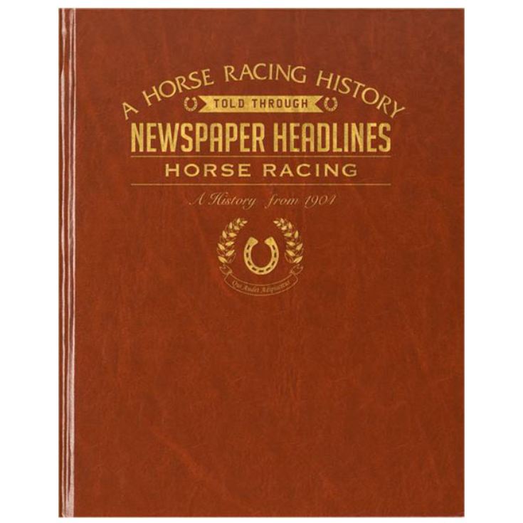 Horse Racing Newspaper Book | The Gift Experience