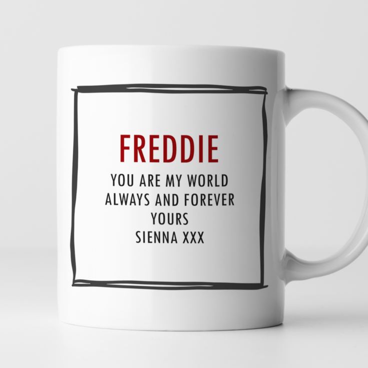 Personalised Husband For Life Valentine's Day Mug product image