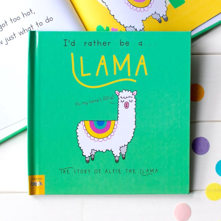 I’d Rather Be A Llama – Personalised Storybook product image