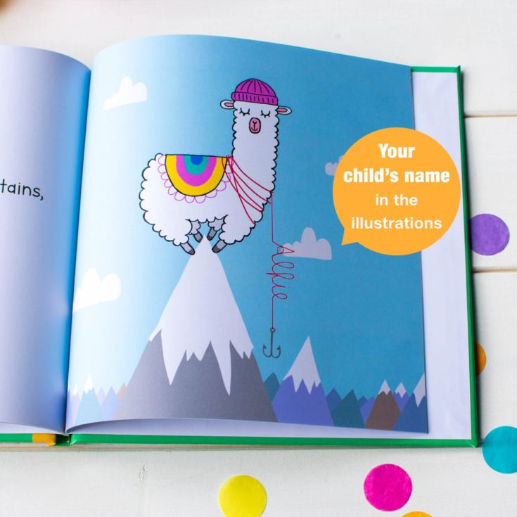 I’d Rather Be A Llama – Personalised Storybook product image