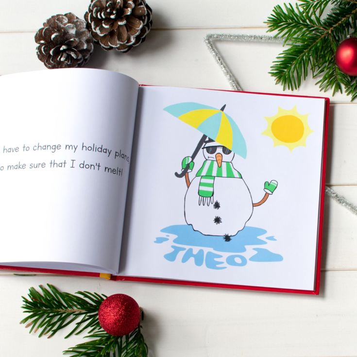 I’d Rather Be A Snowman – Personalised Storybook product image