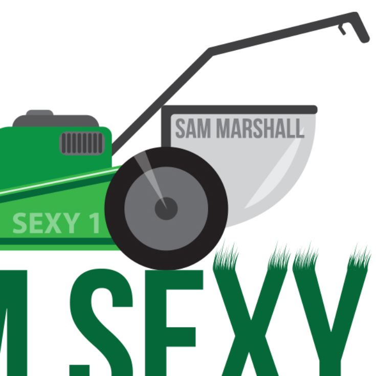 Personalised I'm Sexy And I Mow It Mug product image