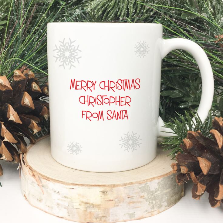 Personalised I Still Believe Santa Hat Mug product image