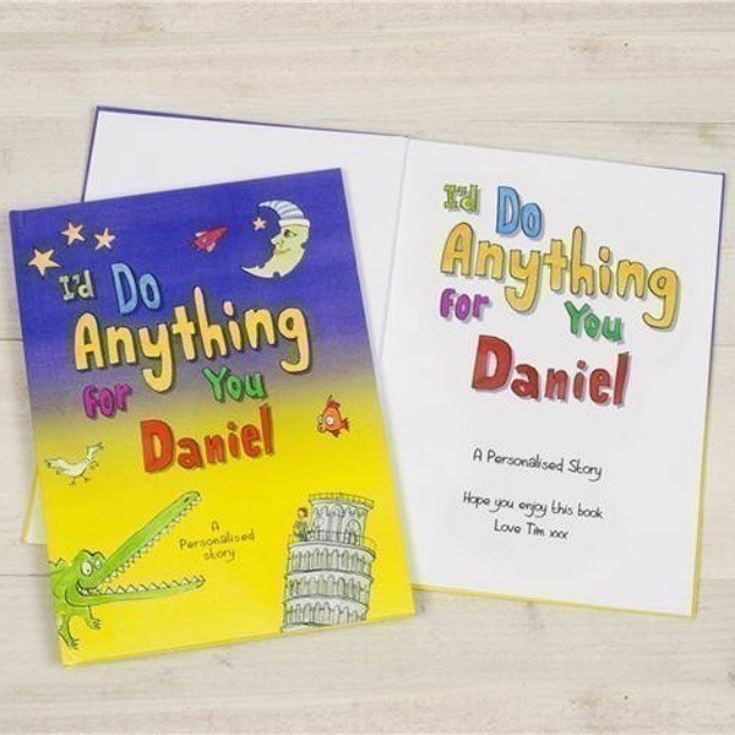 I'd Do Anything for You Personalised Book product image