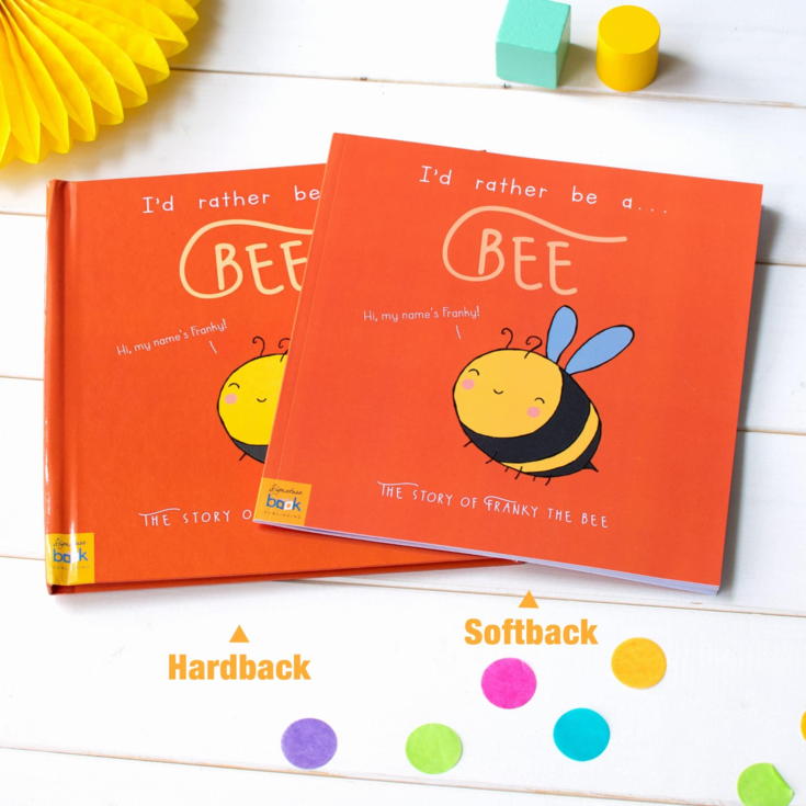 I’d Rather Be A Bee – Personalised Storybook product image