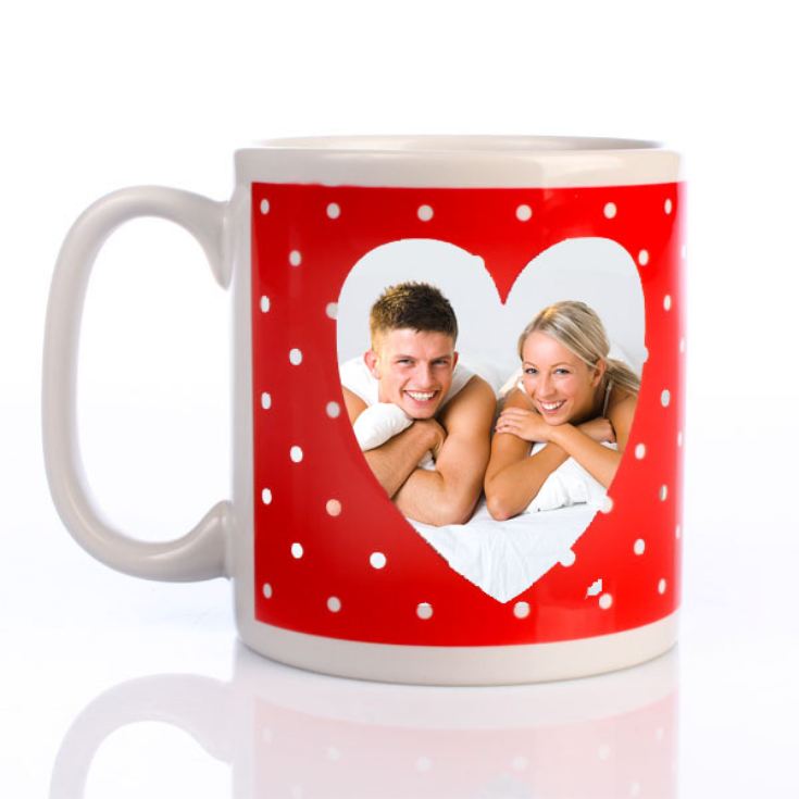 Personalised Heart Image Mug product image