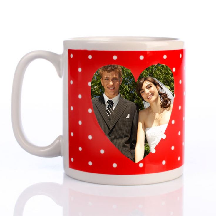 Personalised Heart Image Mug product image