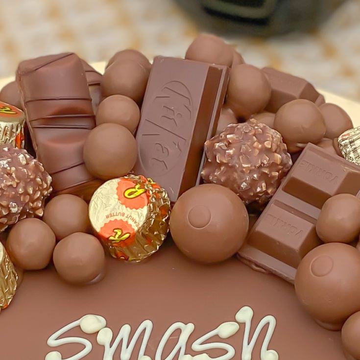 Chocoholic Personalised Smash Cake product image