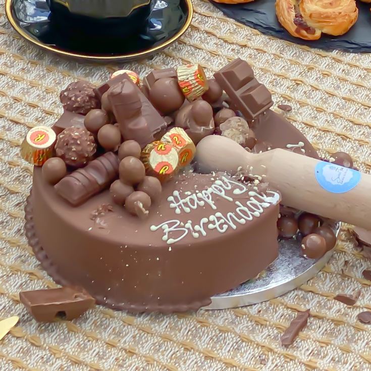 Chocoholic Personalised Smash Cake product image