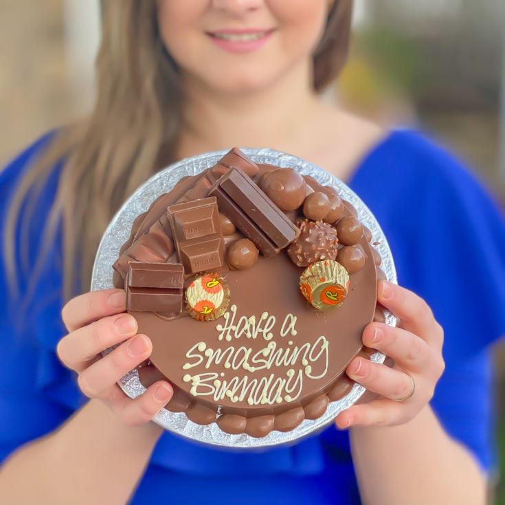 Mini Personalised Chocoholic Smash Cake product image