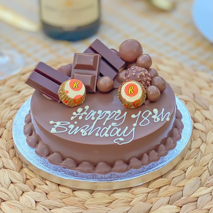 Mini Personalised Chocoholic Smash Cake product image