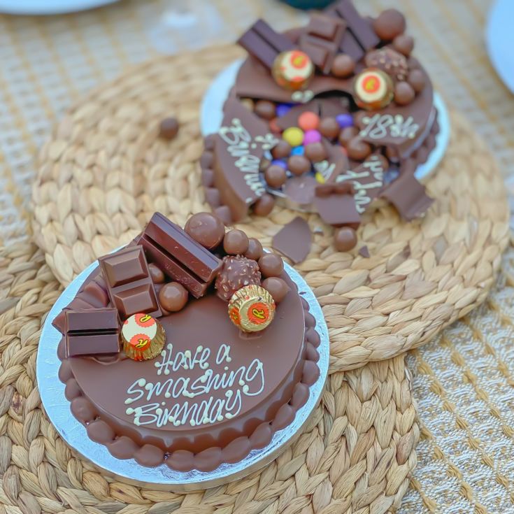 Mini Personalised Chocoholic Smash Cake product image