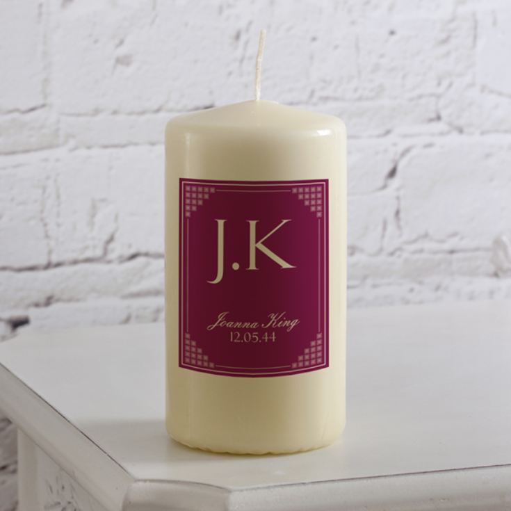 Personalised Initials Candle product image