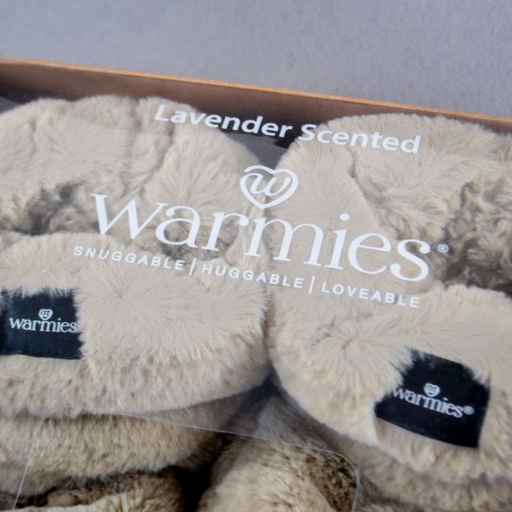 Warmies Luxury Microwaveable Boots Latte product image