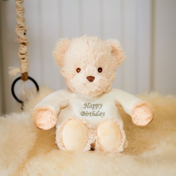 Warmies 9''  Happy Birthday Microwaveable Plush Bear product image